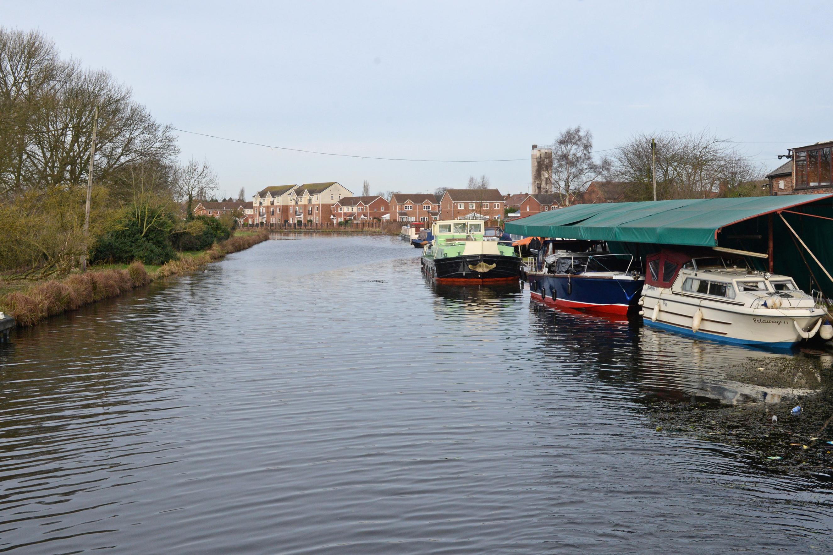 Pictured is Thorne Canal.