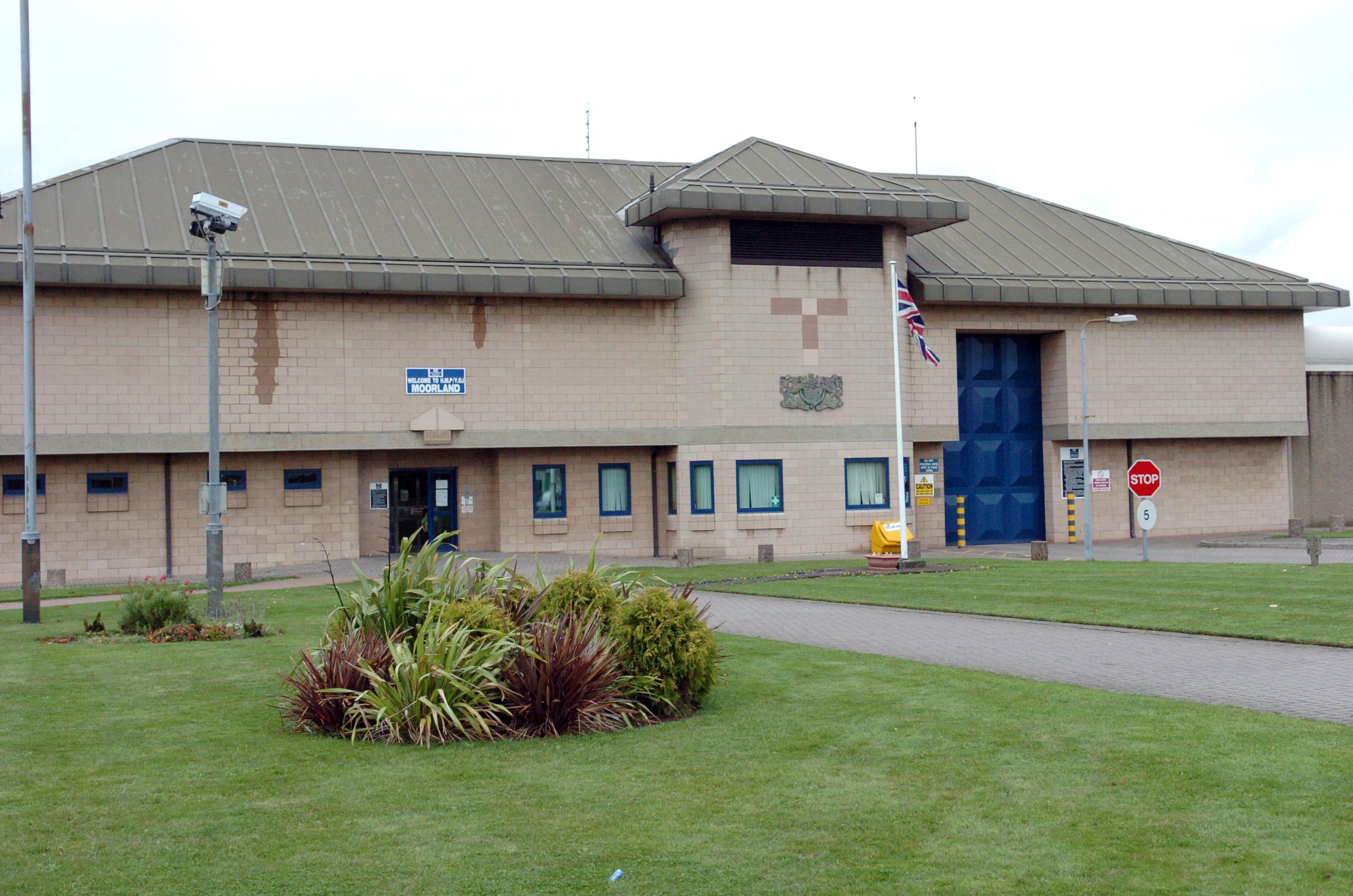 Pictured is HM Prison Moorland, at Doncaster.