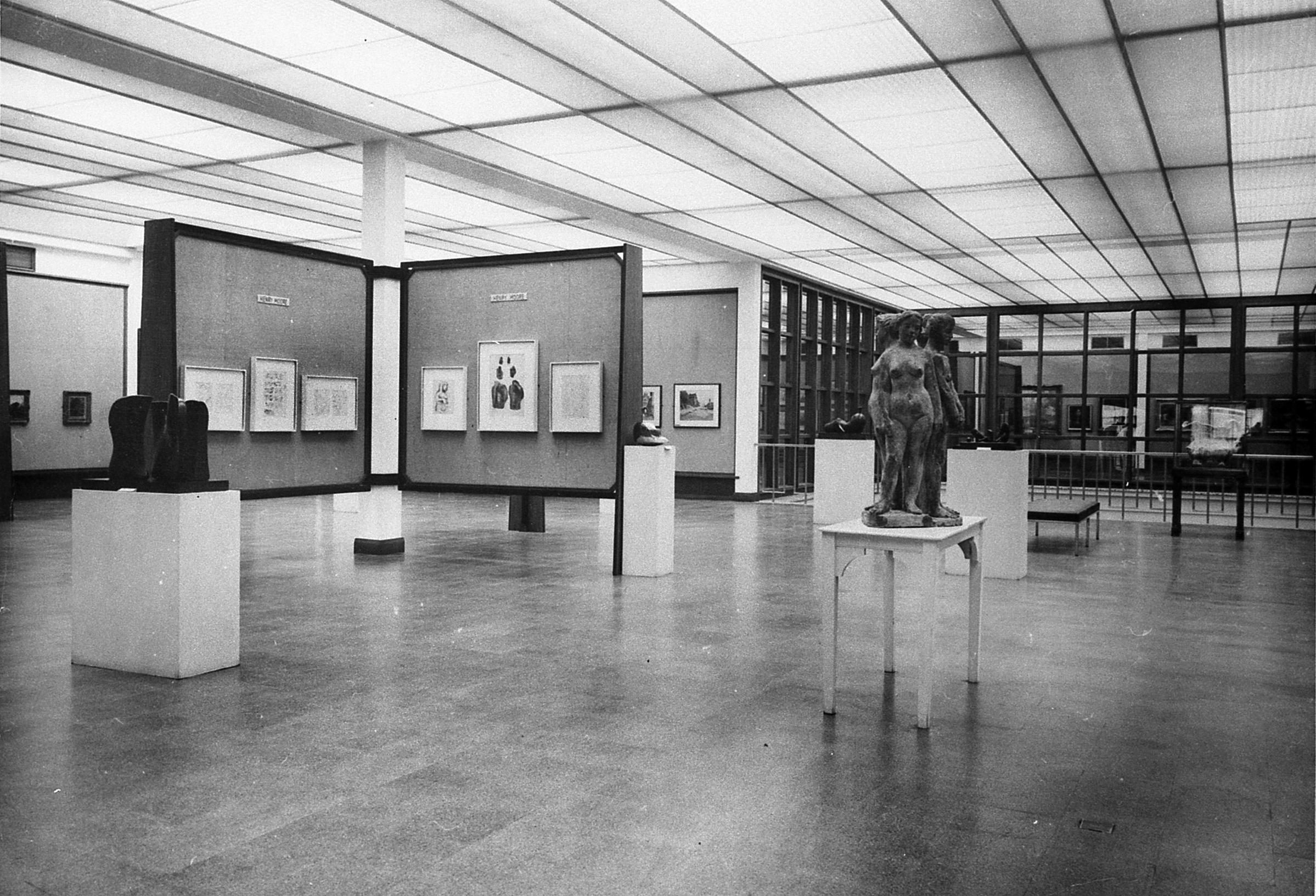 The art gallery in the mid 1960s.