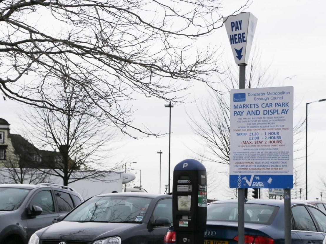 The Market Place car park in Doncaster 