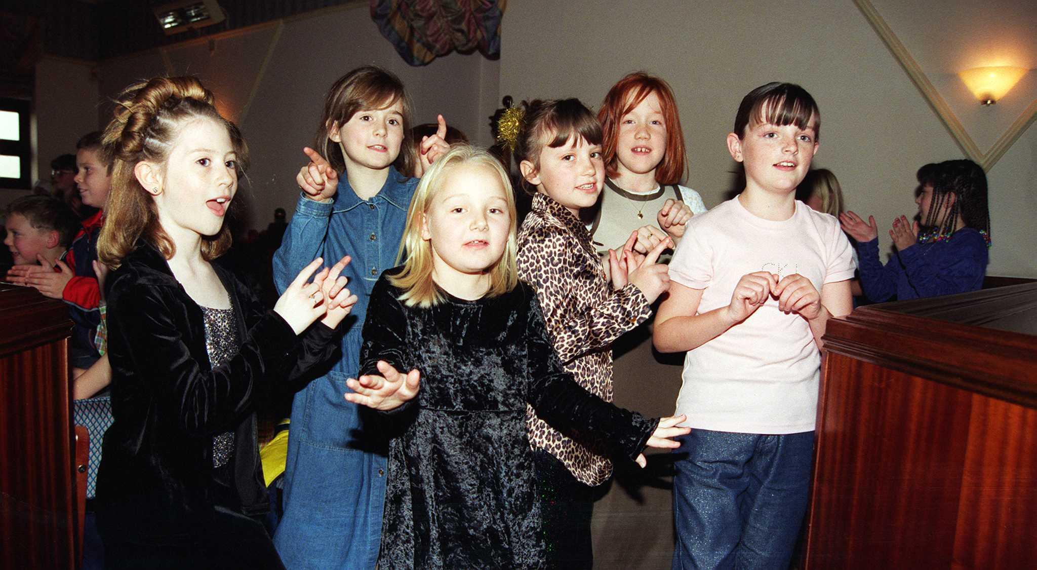 Party time at Edlington Victoria Junior school, Doncaster in 1998