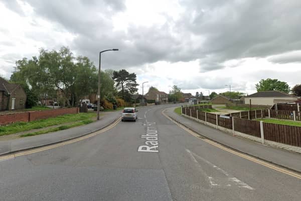 Diversions have been put in place after a crash on Radburn Road, Rossington, Doncaster