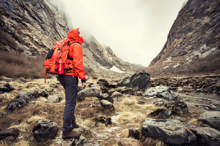 Mountain walking shop trousers
