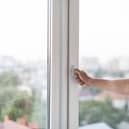 Keep your home cool by closing windows.