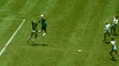 Maradona scored both goals in the famous Quarter Final against England in the 1986 Mexico World Cup. 