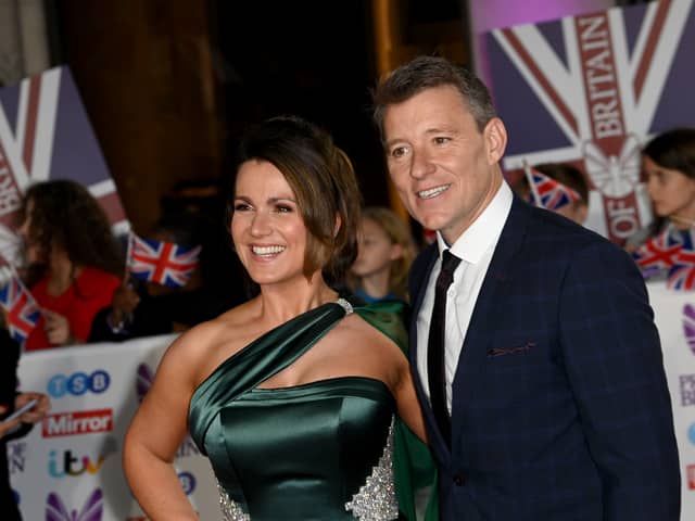 Susannah Reid and Ben Shepherd attend the Daily Mirror Pride of Britain Awards 2022 (Getty Images)