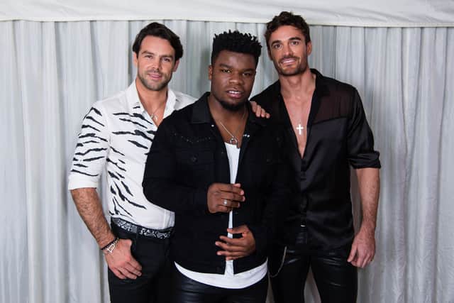 Levi Davis appeared on X Factor Celebrity 2019 as part of group Try Star