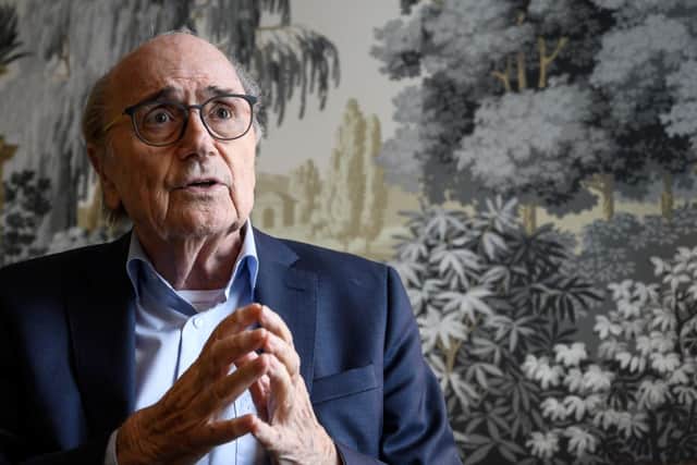Sepp Blatter.