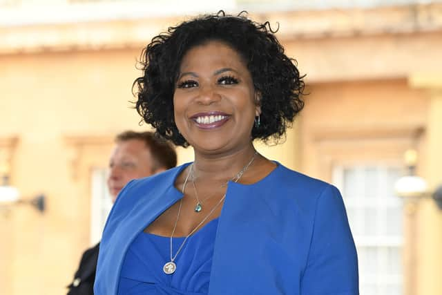 Brenda Edwards attends a reception (Getty)