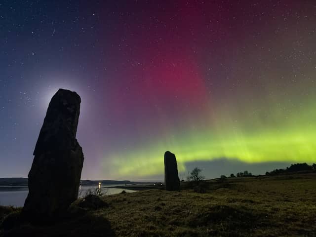 Aurora taken from Isle of Skye on Sunday, February 26 2023. Taken between 10pm and 11.30pm at Kensaleyre.