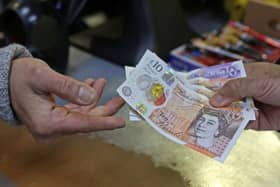 The first instalment of the £900 cost of living payments is set to land in bank accounts today. The £301 cash boost from the Department for Work and Pensions (DWP) and HMRC will be paid to those who are eligible over the next few weeks from Tuesday, April 25.