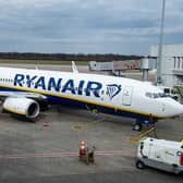 Ryanair has been forced to cut some flights in August due to delivery issues with their new Boeing aircraft. (photo by Mike Kemp/In Pictures via Getty Images)