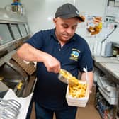 Amadeu Catanho, Owner of Crispy Cod Fish Bar, Bristol. 