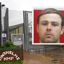 Kieran Murphy, an inmate from HMP Lindholme, has been found guilty of his part in a drug and weapon smuggling conspiracy, with the intention to harm a prison officer