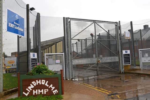 HMP Lindholme is a Category C site for male prisoners only, who inmates who are "unlikely to make a serious attempt to escape."