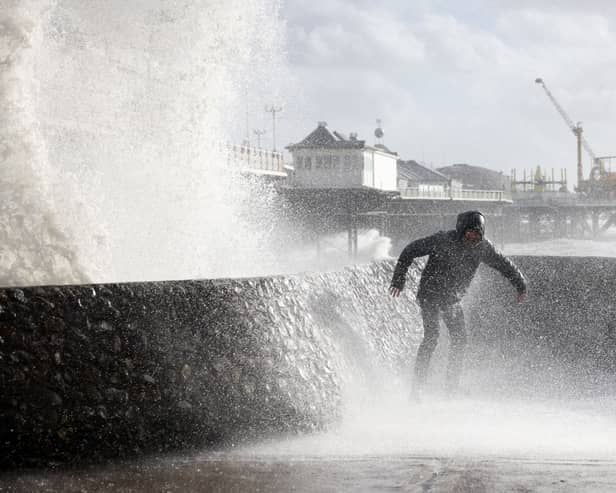 The RNLI has warned that conditions around coasts could be treacherous as Storm Agnes prepares to hit the country. (Credit: Getty Images)