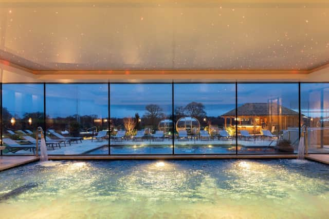 An indoor view of the Spa at Carden Park