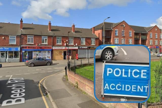 The collision took place near to the junction of Beech Road and Skellow Road in the Carcroft area of Doncaster on Thursday, January 18, 2024, with police called in connection with the incident at 4.50pm