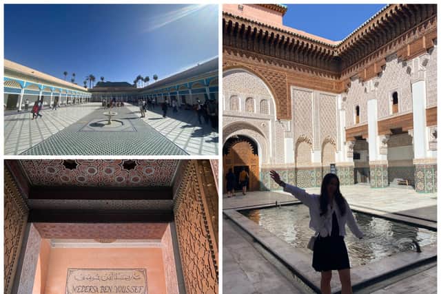 Medersa Ben Youssef, a historic Islamic college founded in the 14th century. (Credit: Isabella Boneham/NationalWorld)