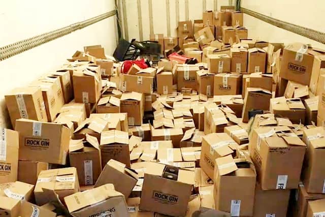 The stolen haul Picture: West Midlands Police / SWNS