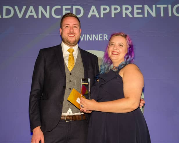 Laura Fieber, winner of the Advanced Apprentice of the Year Award at the South Yorkshire Apprenticeship Awards in 2023. The deadline for nominations for this year's event is 6pm on March 21, 2024.