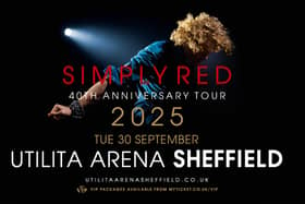 Simply Red today announce they’re adding Sheffield to their 40th Anniversary tour.