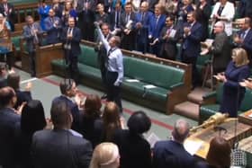 MP returns to Parliament following sepsis quadruple amputation.