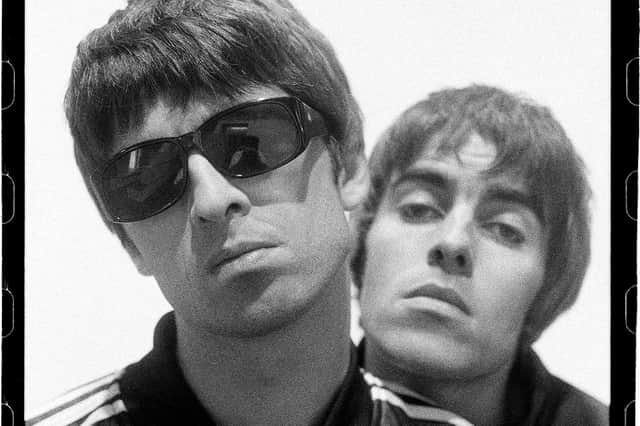 Noel & Liam Gallagher. Photo: (c) Paul Slattery