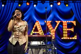 RAYE performing at Coachella 2024; the British record-maker is one of many big names set to visit Luton this weekend as part of Radio 1's Big Weekend event (Credit: Getty Images)
