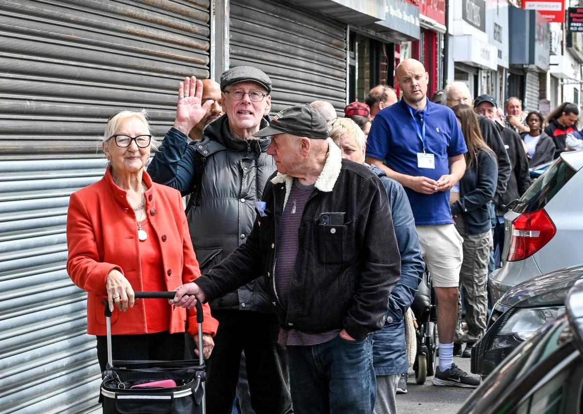 Watch National Fish and Chip Day sees queues for 1p fish and chips