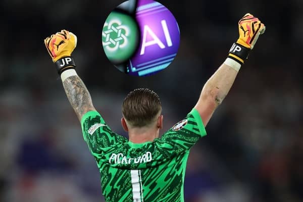 AI predicts England result at Euro 2024. Photo: Getty Images
