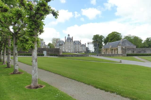 Balleroy chateau in Normandy