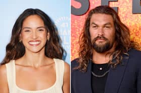 Adria Arjona and Jason Momoa Picture: Getty