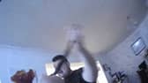 Video grab from police bodycam footage of PC Maverick Reddington being attacked by Mark Fox.