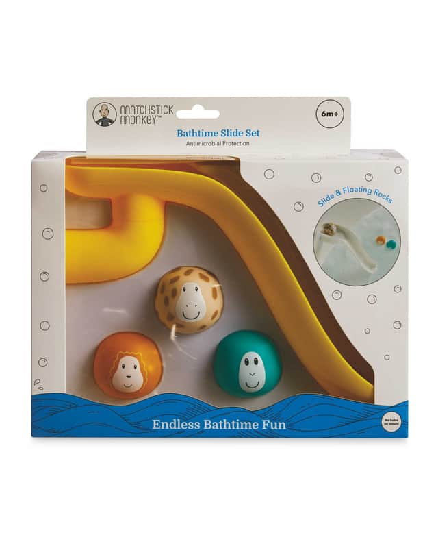 Matchstick Monkey Bathtime Slide Set is in Aldi Specialbuys this week