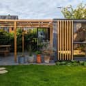 Meet the man who is vying for the Shed of the Year title after turning his old strawberry patch into a summer work cabin using recycled materials. 
