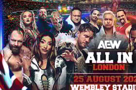 Bryan Danielson, Will Ospray and Swerve Strickland are among the names already scheduled to compete at AEW All In London 2024, taking place at Wembley Stadium.