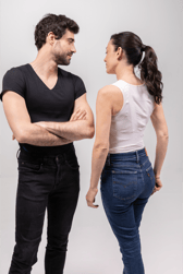The Everyday Vest has black and nude options for and men and women 