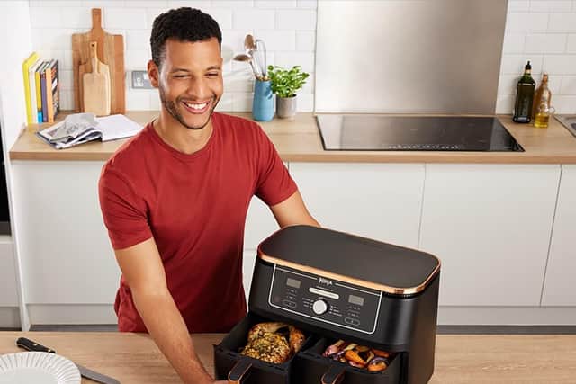 The Foodi Max is available in an exclusive copper and black colour