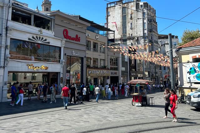 Street food on Istiklal Street