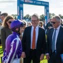 St Leger Day Festival: Prime Minister visits Doncaster Racecourse as Jan Brueghel win’s the world’s oldest classic. Picture by Andrew Kelly Photography