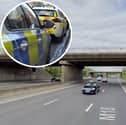 An 18-year-old has died and a 19-year-old is fighting for his life in hospital following a collision on the M18.