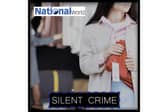 Silent Crime logo shoplifting theft shoplift thief