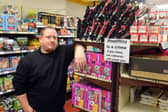 Robson's Food Store assistant manager Martin Passmoor has been discussing the issue of shoplifting on Chester Road. 