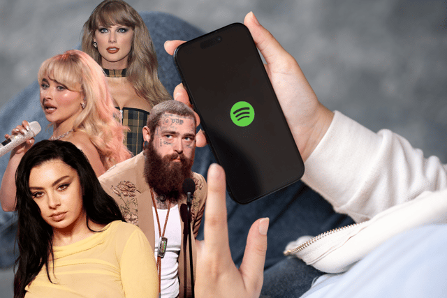 It's almost that time of the year for Spotify Wrapped to appear on your device; but could Charli XCX, Post Malone, Sabrina Carpenter or Taylor Swift appear in yours? Researchers claim at least three of these artists will.