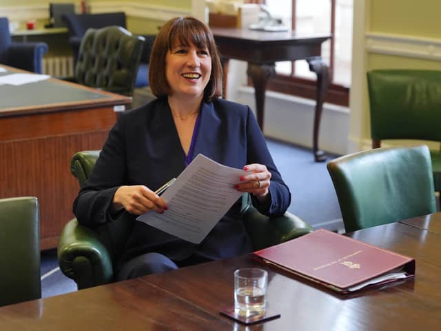 Chancellor Rachel Reeves prepares to give a speech at the Treasury in July 2024 (Photo: Jonathan Brady - Pool/Getty Images)