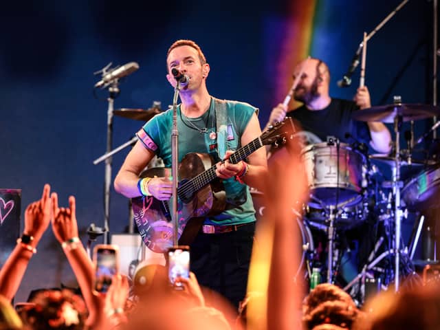 Coldplay lead singer Chris Martin