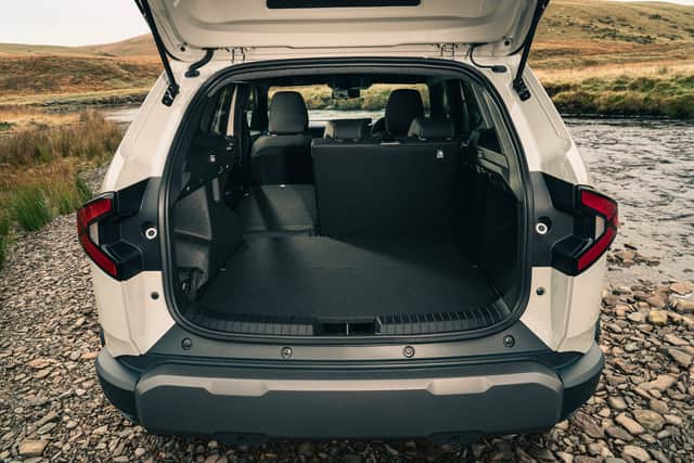 Boot space is really decent