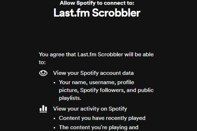 Last.FM 'scrobbles' from a range of apps that play music, including Spotify, YouTube and your offline collection of songs.