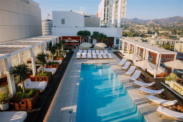 W Hollywood Hotel in Los Angeles. (Photo: LA Tourism Board)
